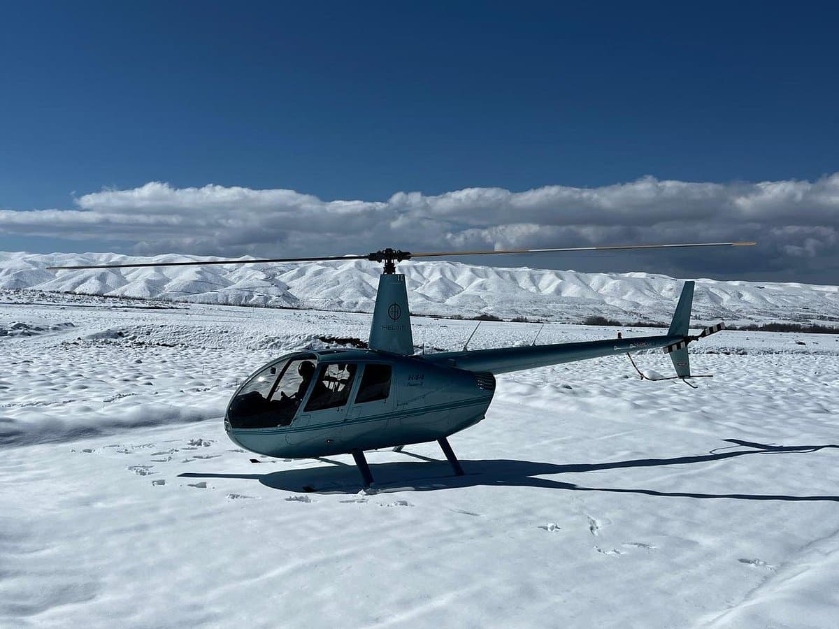Vuelo en helicóptero sobre viñedos